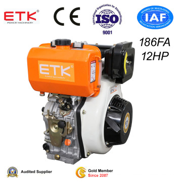 12HP 3000/3600rpm High Speed Diesel Engine